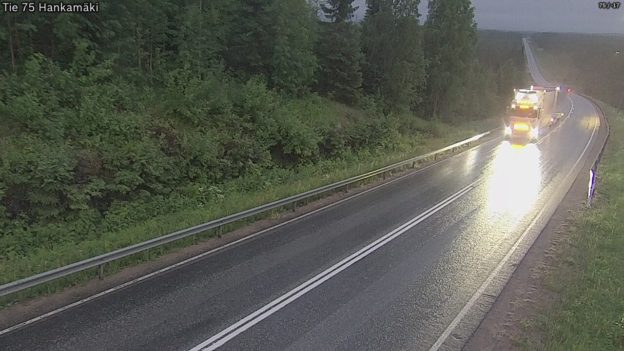 Weather Camera Image Road 75 Rautavaara, Hankamäki, Rautavaara, Pohjois-Savo