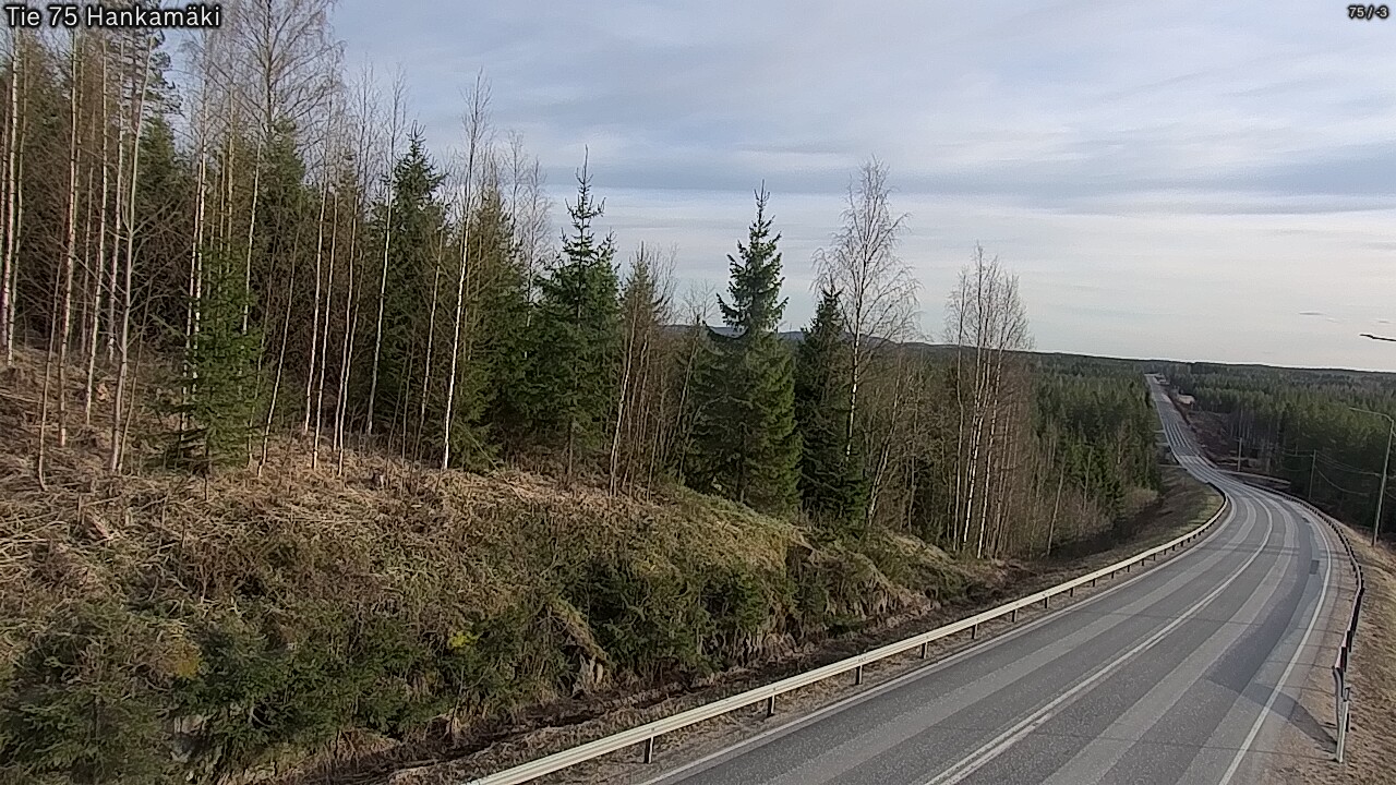 Kelikamerat Kuva Tie 75 Rautavaara, Hankamäki, Rautavaara, Pohjois-Savo