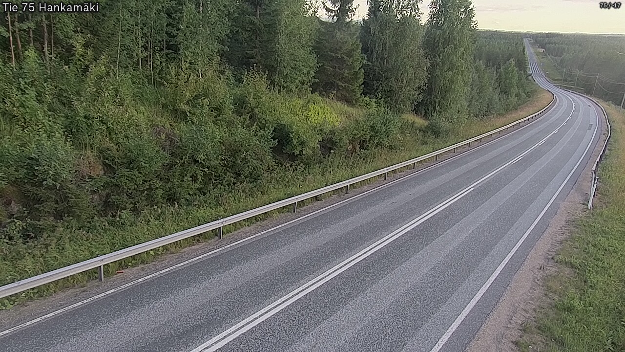 Kelikamerat Kuva Tie 75 Rautavaara, Hankamäki, Rautavaara, Pohjois-Savo