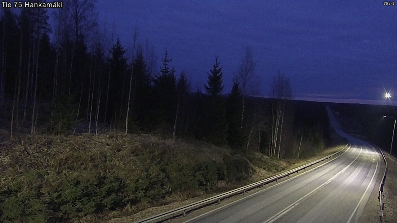Kelikamerat Kuva Tie 75 Rautavaara, Hankamäki, Rautavaara, Pohjois-Savo