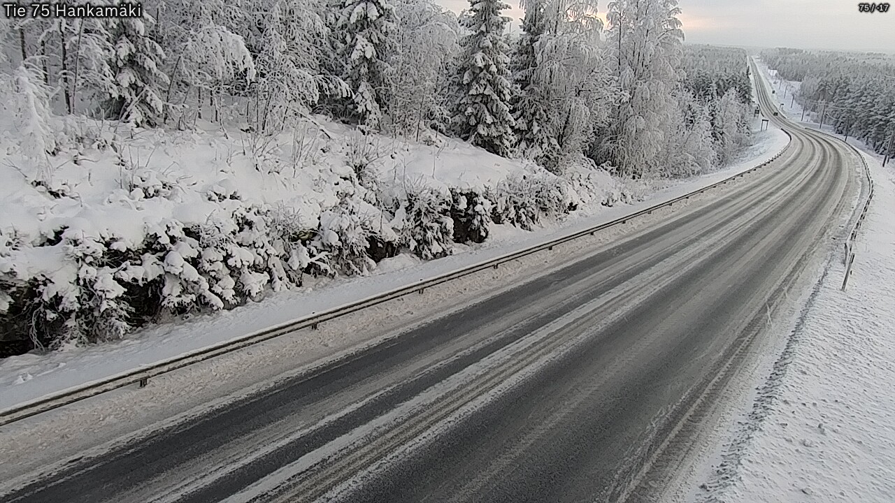 Kelikamerat Kuva Tie 75 Rautavaara, Hankamäki, Rautavaara, Pohjois-Savo