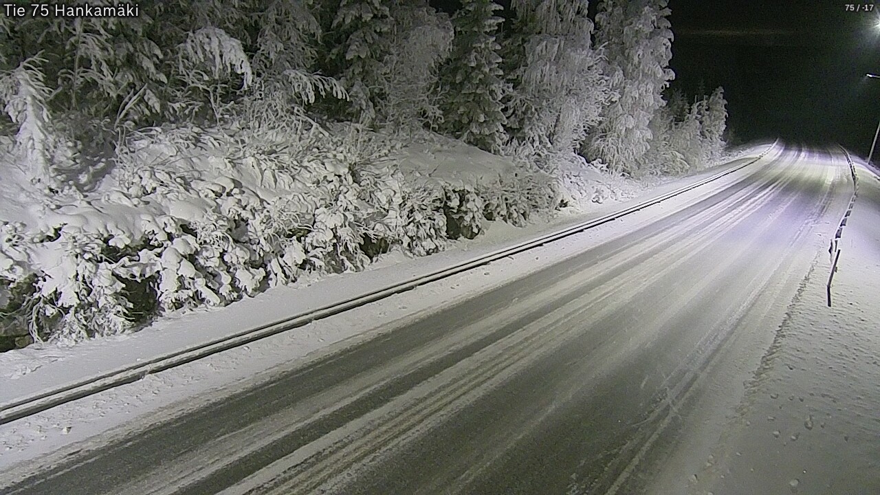 Kelikamerat Kuva Tie 75 Rautavaara, Hankamäki, Rautavaara, Pohjois-Savo