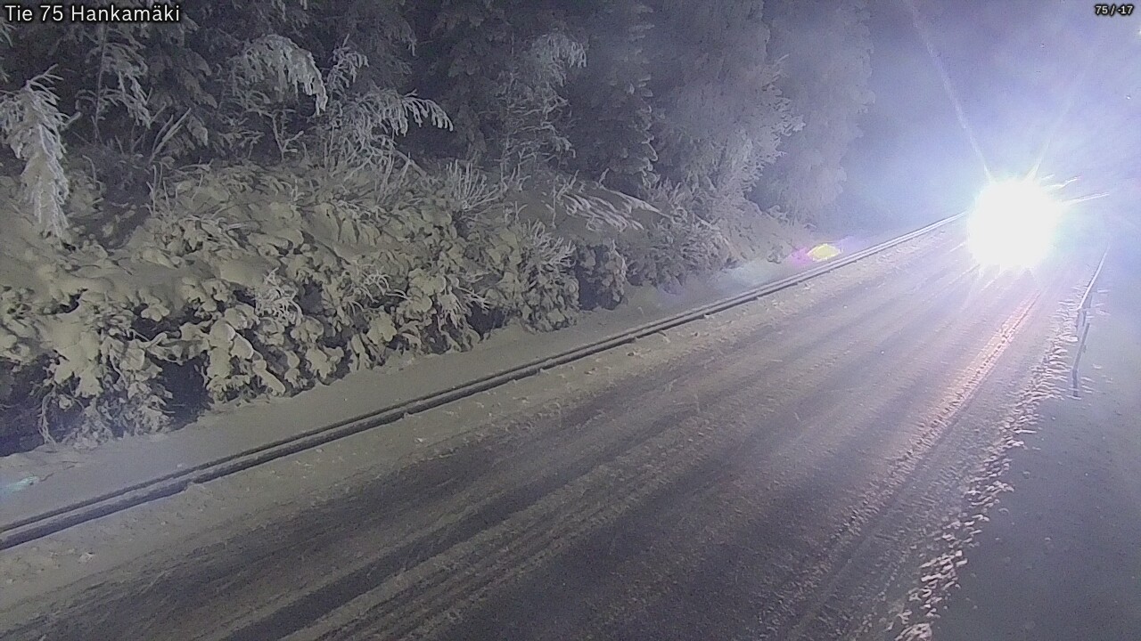 Kelikamerat Kuva Tie 75 Rautavaara, Hankamäki, Rautavaara, Pohjois-Savo