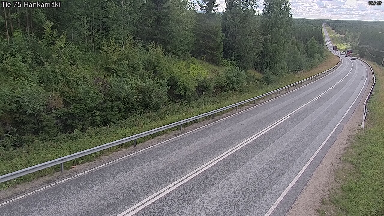 Kelikamerat Kuva Tie 75 Rautavaara, Hankamäki, Rautavaara, Pohjois-Savo