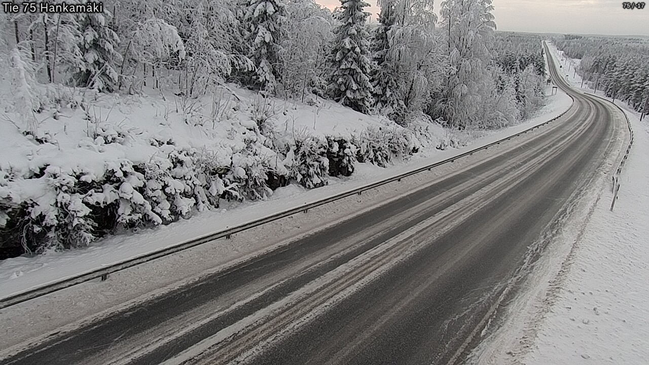 Kelikamerat Kuva Tie 75 Rautavaara, Hankamäki, Rautavaara, Pohjois-Savo