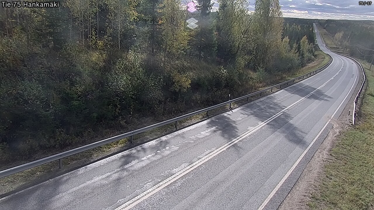 Weather Camera Image Road 75 Rautavaara, Hankamäki, Rautavaara, Pohjois-Savo