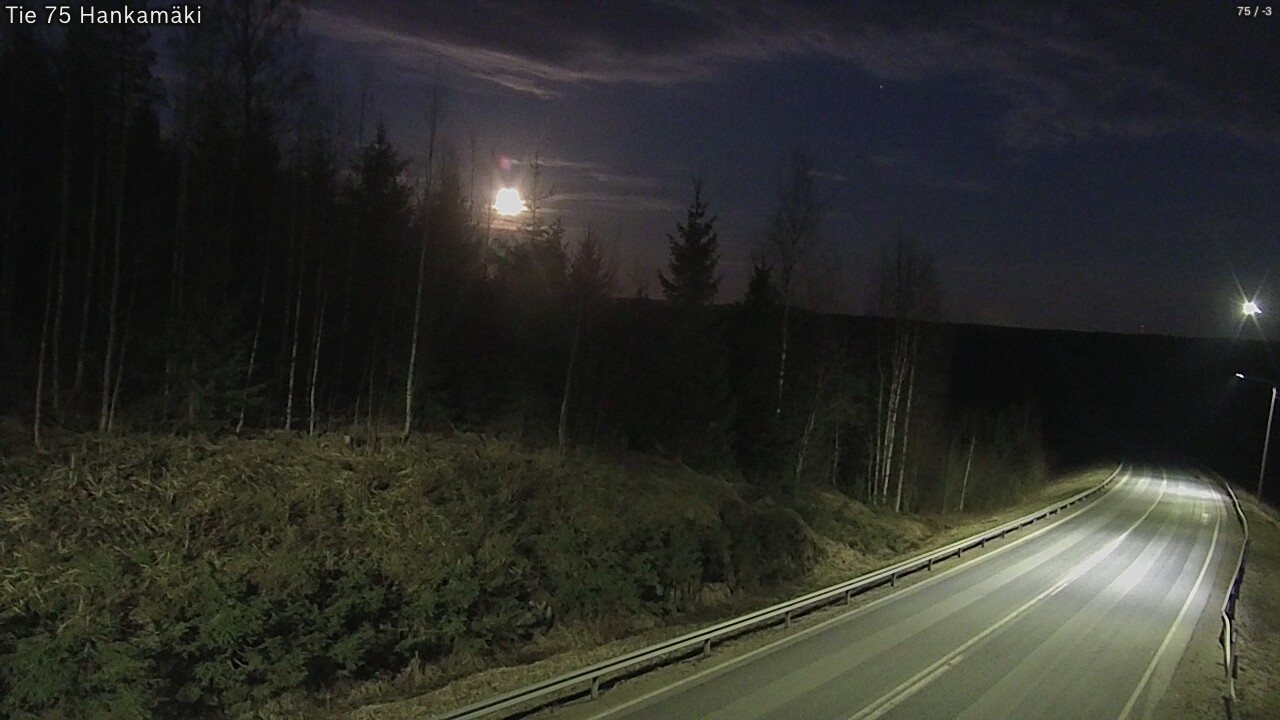 Weather Camera Image Road 75 Rautavaara, Hankamäki, Rautavaara, Pohjois-Savo