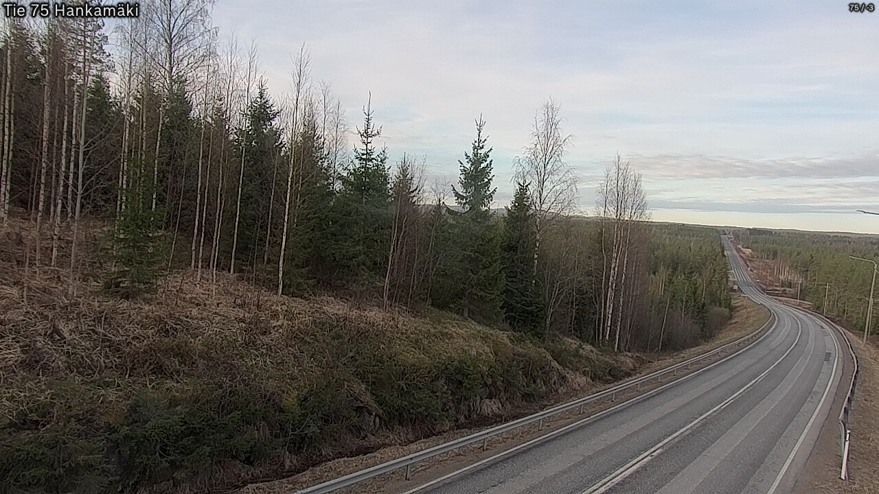 Kelikamerat Kuva Tie 75 Rautavaara, Hankamäki, Rautavaara, Pohjois-Savo