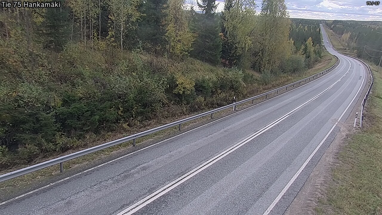 Weather Camera Image Road 75 Rautavaara, Hankamäki, Rautavaara, Pohjois-Savo