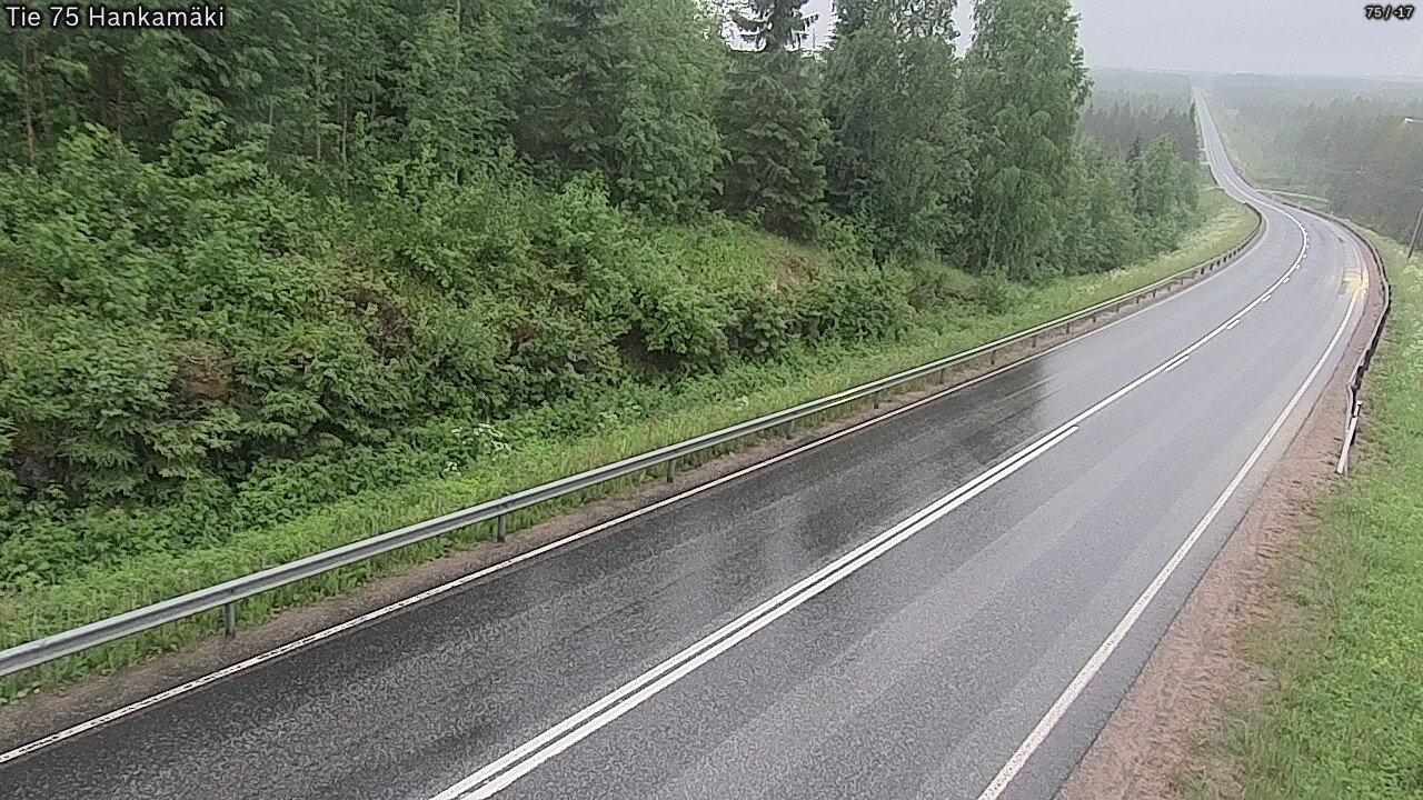 Weather Camera Image Road 75 Rautavaara, Hankamäki, Rautavaara, Pohjois-Savo
