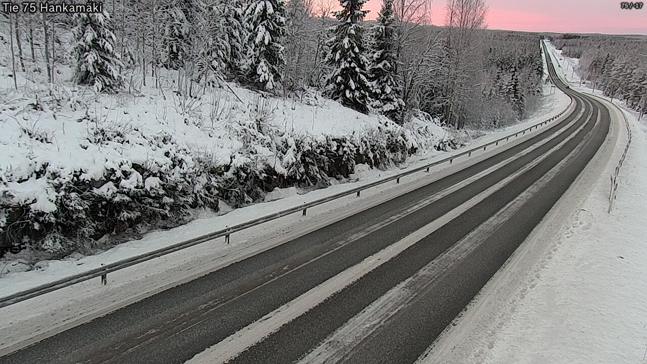 Kelikamerat Kuva Tie 75 Rautavaara, Hankamäki, Rautavaara, Pohjois-Savo