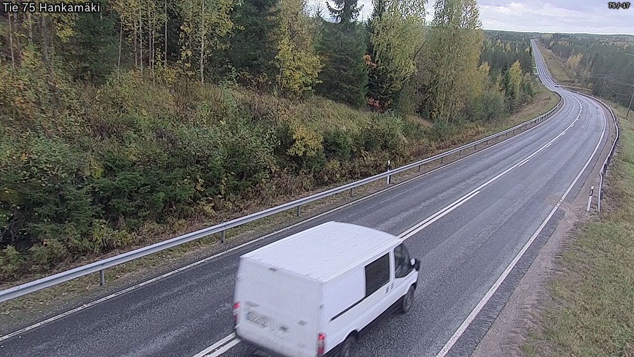 Weather Camera Image Road 75 Rautavaara, Hankamäki, Rautavaara, Pohjois-Savo