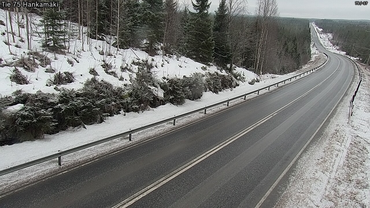 Kelikamerat Kuva Tie 75 Rautavaara, Hankamäki, Rautavaara, Pohjois-Savo