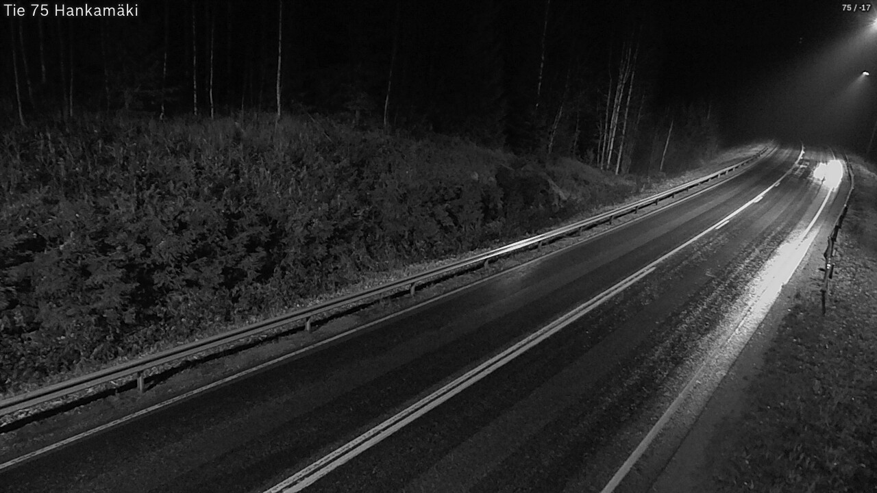 Weather Camera Image Road 75 Rautavaara, Hankamäki, Rautavaara, Pohjois-Savo