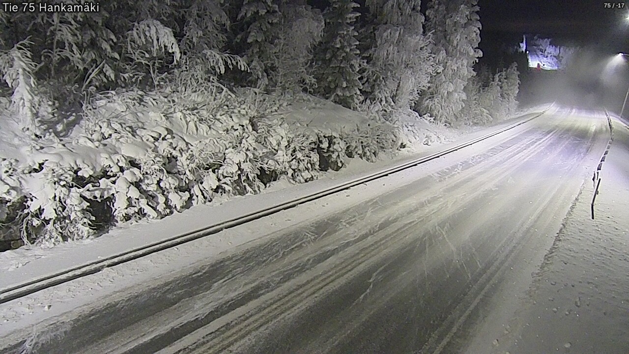Kelikamerat Kuva Tie 75 Rautavaara, Hankamäki, Rautavaara, Pohjois-Savo