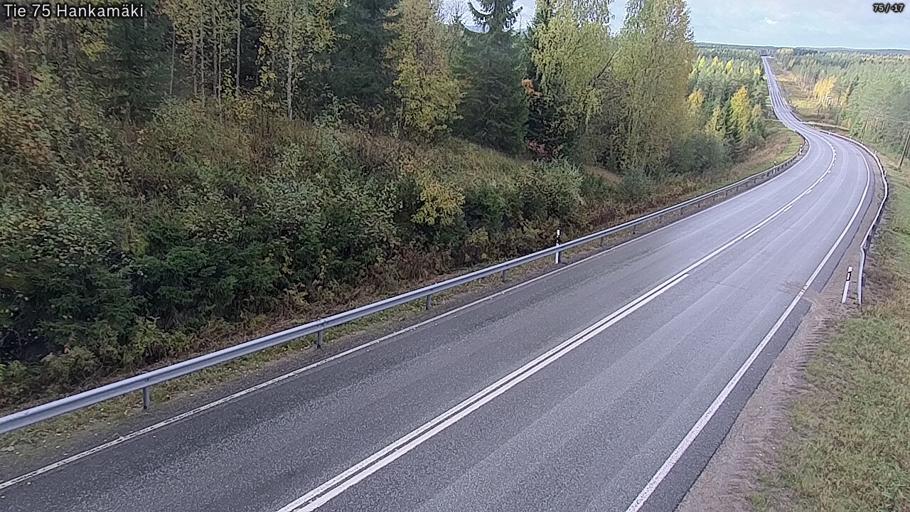 Weather Camera Image Road 75 Rautavaara, Hankamäki, Rautavaara, Pohjois-Savo
