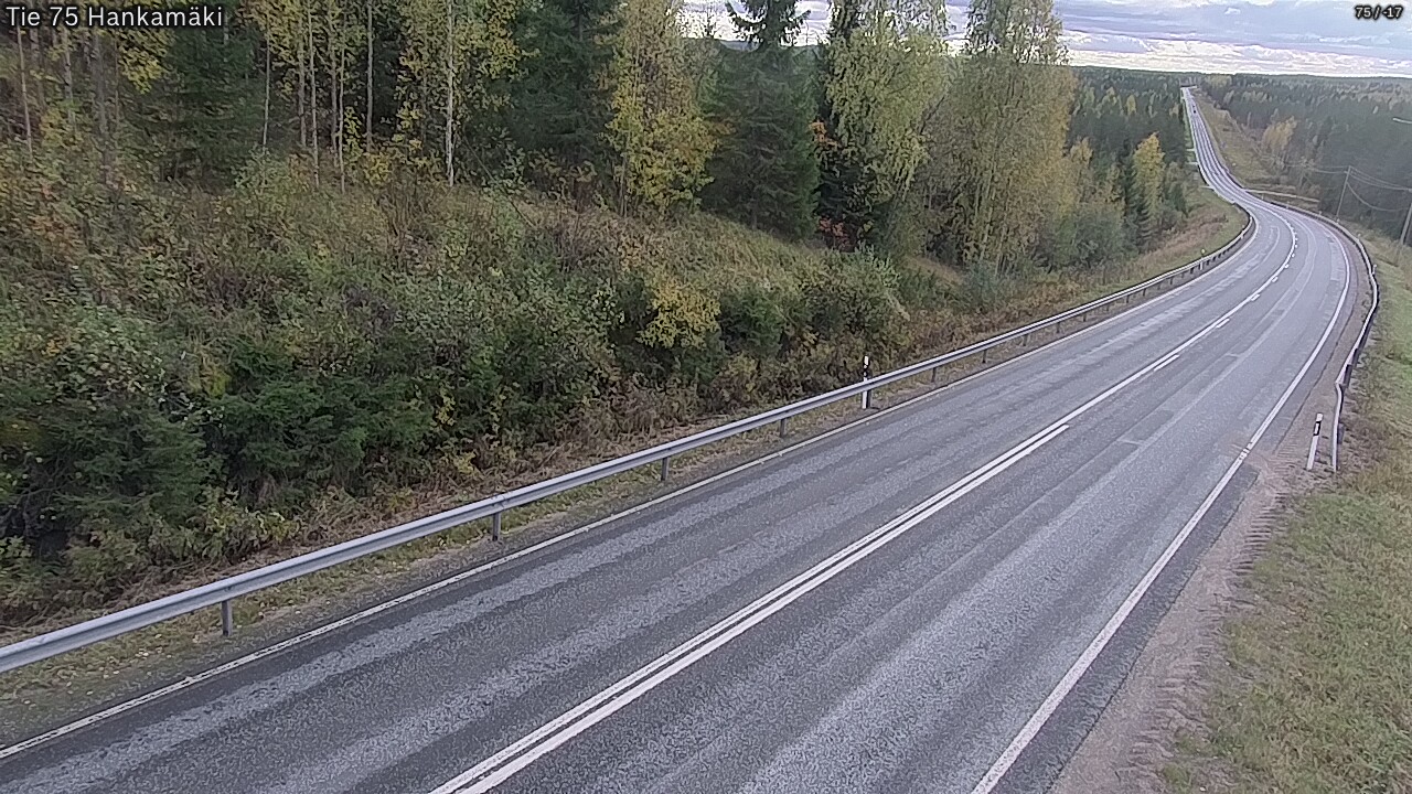 Weather Camera Image Road 75 Rautavaara, Hankamäki, Rautavaara, Pohjois-Savo