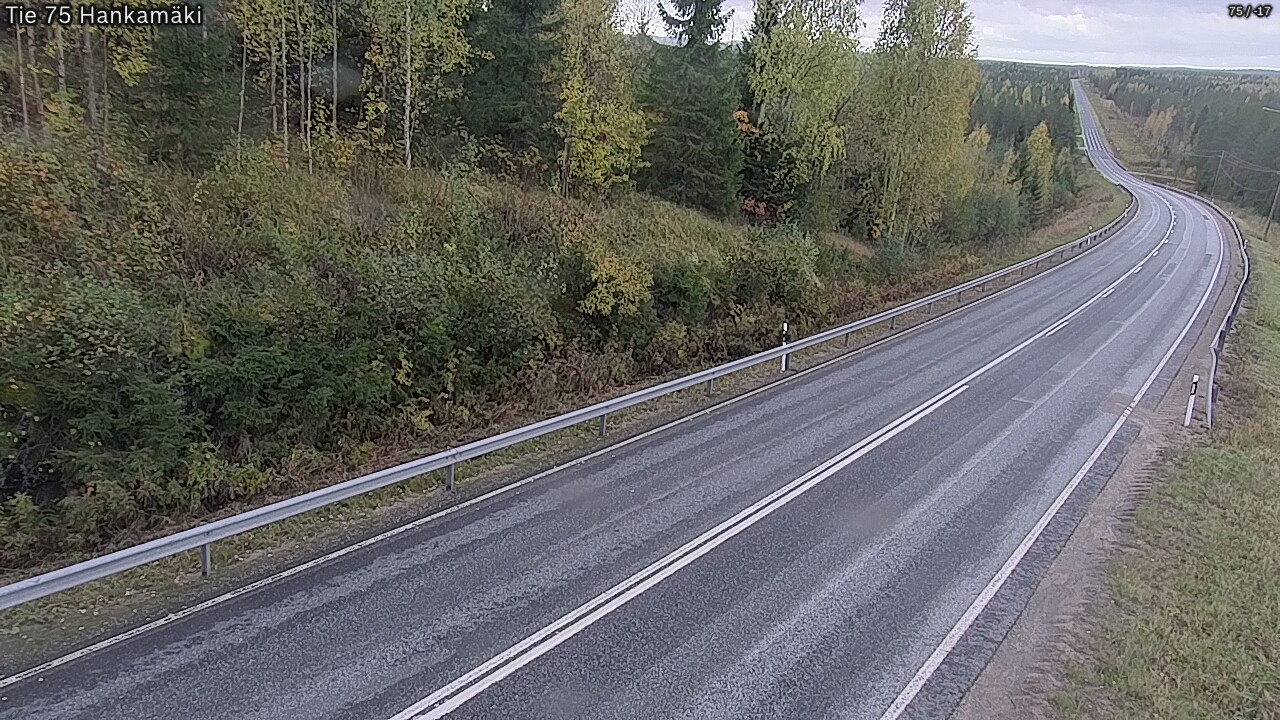 Weather Camera Image Road 75 Rautavaara, Hankamäki, Rautavaara, Pohjois-Savo
