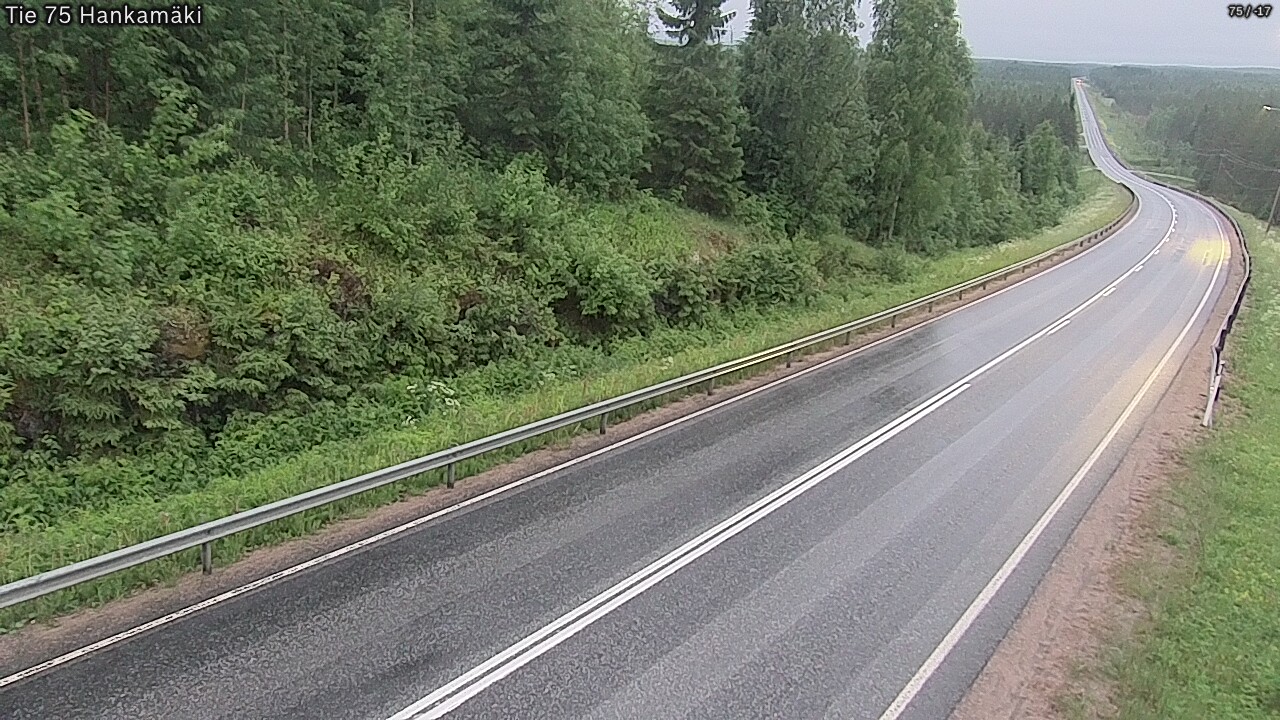 Weather Camera Image Road 75 Rautavaara, Hankamäki, Rautavaara, Pohjois-Savo