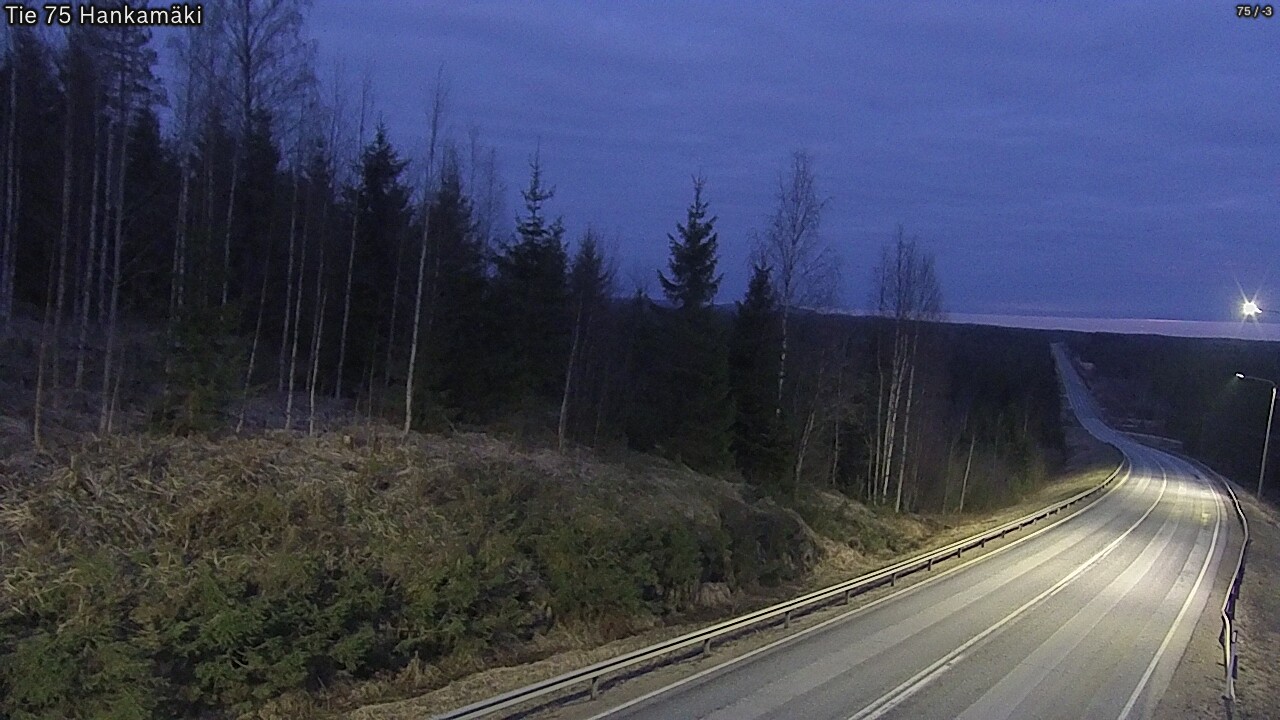 Kelikamerat Kuva Tie 75 Rautavaara, Hankamäki, Rautavaara, Pohjois-Savo