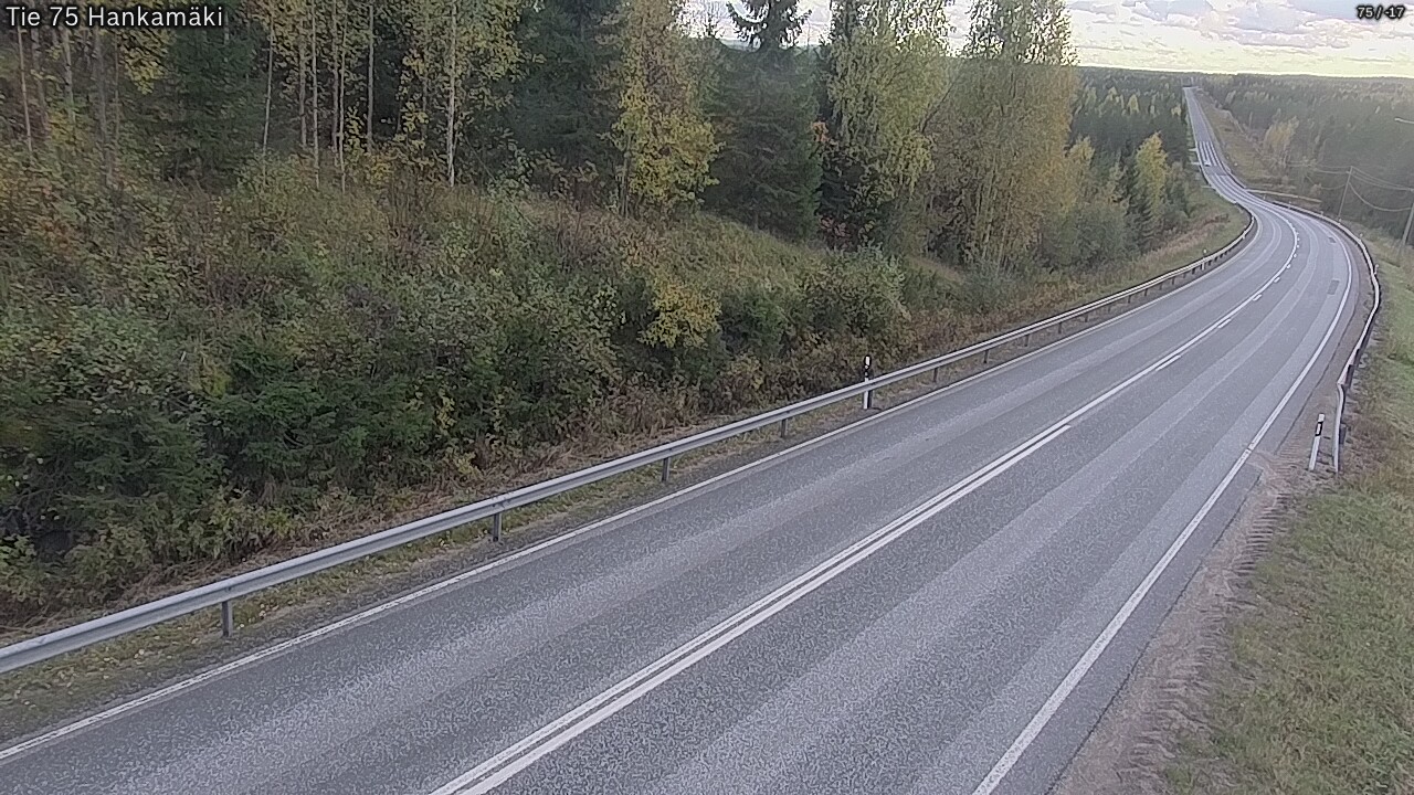 Weather Camera Image Road 75 Rautavaara, Hankamäki, Rautavaara, Pohjois-Savo