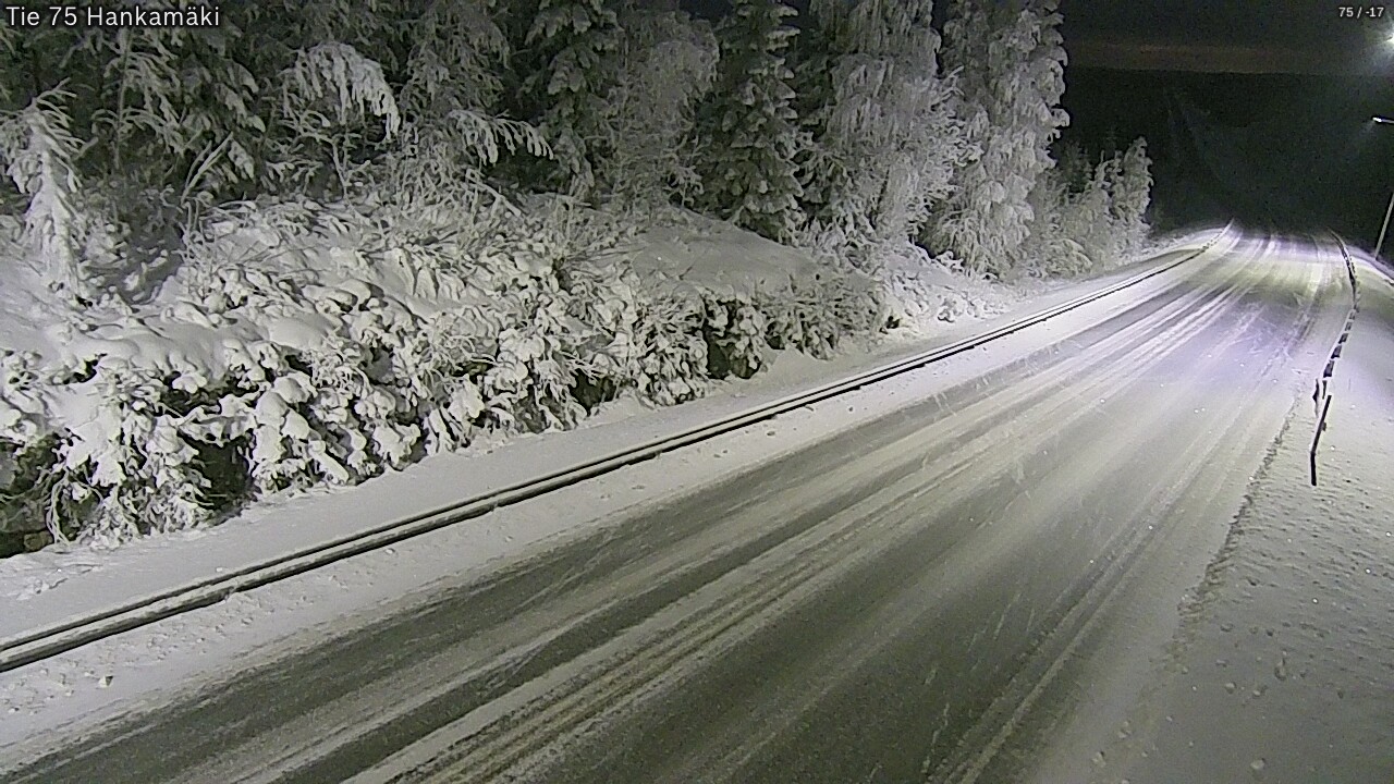 Kelikamerat Kuva Tie 75 Rautavaara, Hankamäki, Rautavaara, Pohjois-Savo
