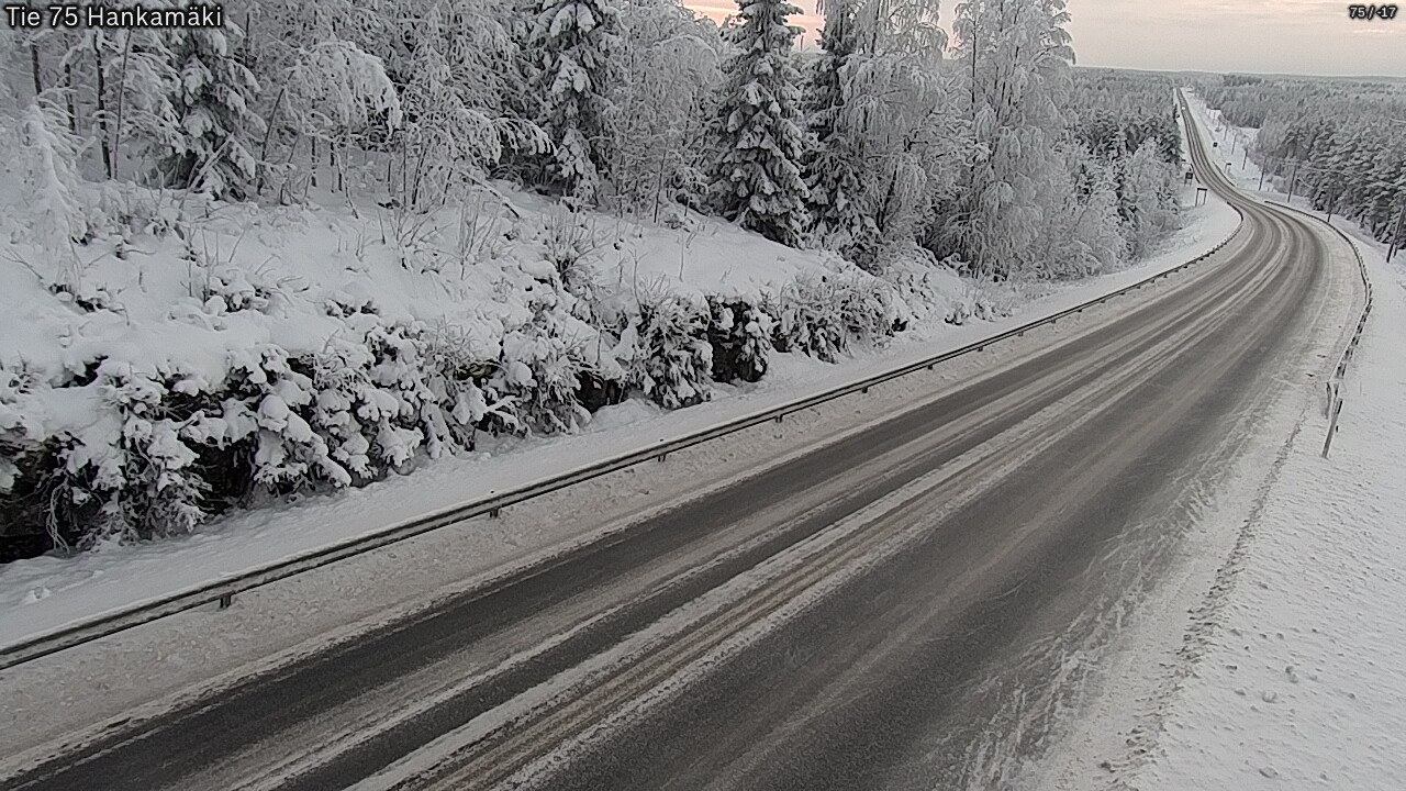 Kelikamerat Kuva Tie 75 Rautavaara, Hankamäki, Rautavaara, Pohjois-Savo