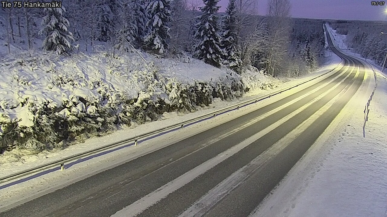 Kelikamerat Kuva Tie 75 Rautavaara, Hankamäki, Rautavaara, Pohjois-Savo