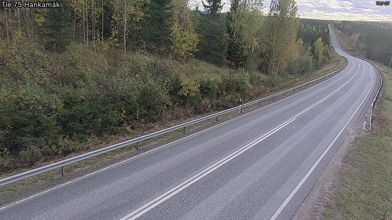 Weather Camera Image Road 75 Rautavaara, Hankamäki, Rautavaara, Pohjois-Savo