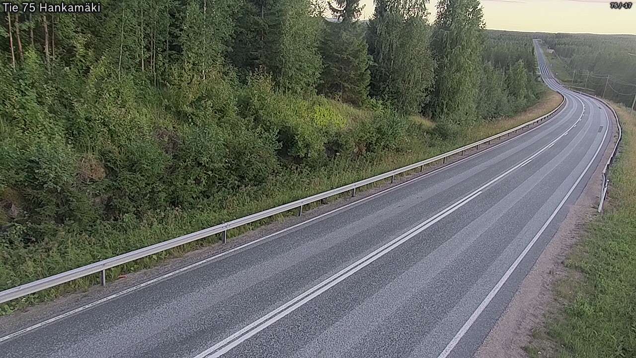Kelikamerat Kuva Tie 75 Rautavaara, Hankamäki, Rautavaara, Pohjois-Savo