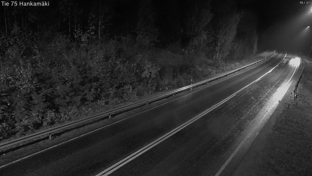 Kelikamerat Kuva Tie 75 Rautavaara, Hankamäki, Rautavaara, Pohjois-Savo