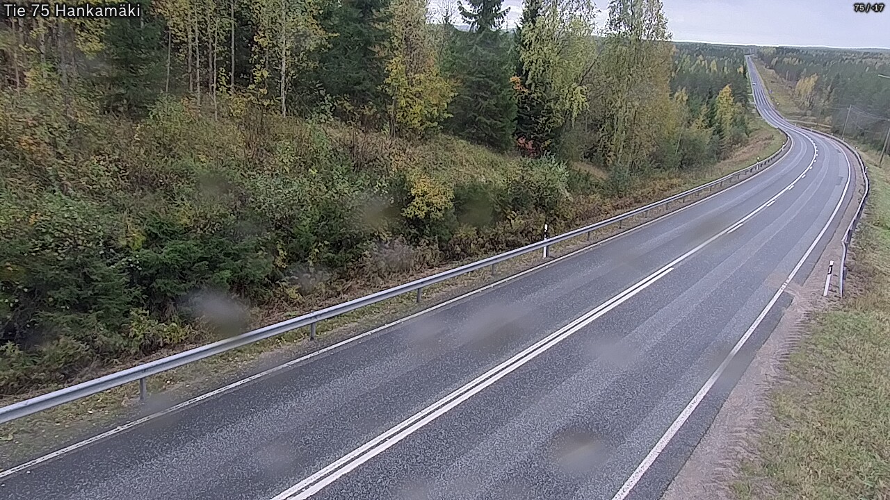 Weather Camera Image Road 75 Rautavaara, Hankamäki, Rautavaara, Pohjois-Savo