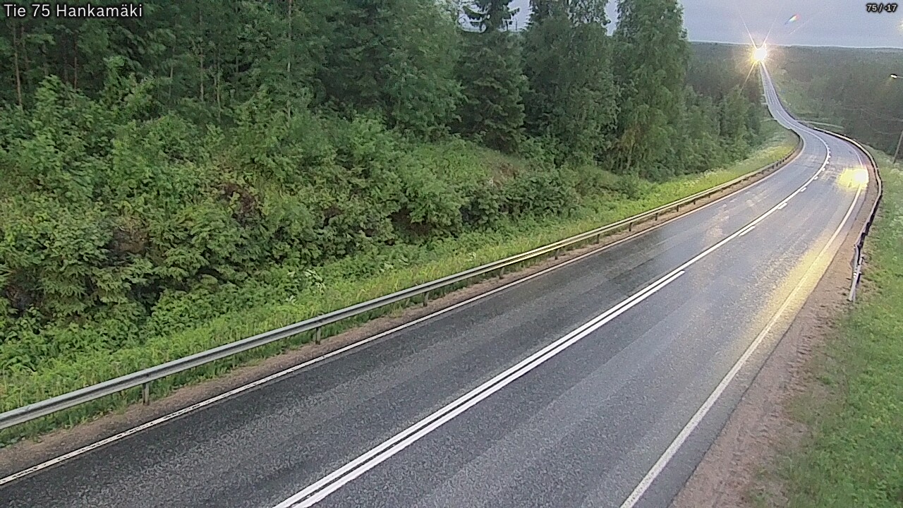 Weather Camera Image Road 75 Rautavaara, Hankamäki, Rautavaara, Pohjois-Savo