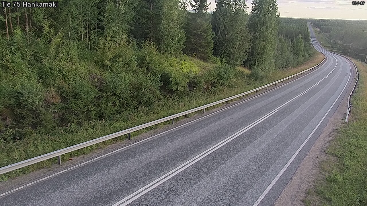Kelikamerat Kuva Tie 75 Rautavaara, Hankamäki, Rautavaara, Pohjois-Savo