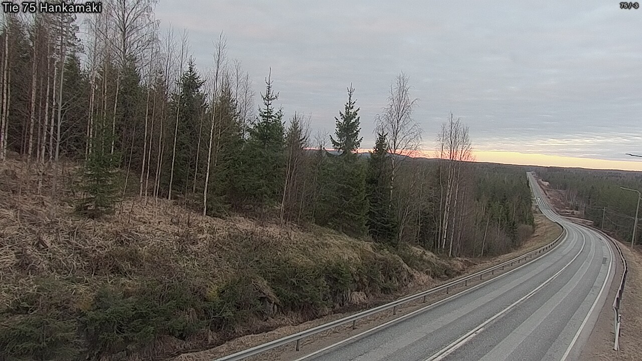 Kelikamerat Kuva Tie 75 Rautavaara, Hankamäki, Rautavaara, Pohjois-Savo