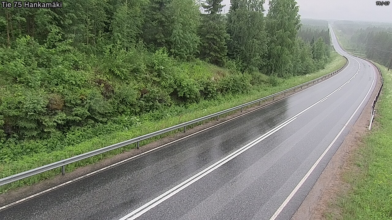 Weather Camera Image Road 75 Rautavaara, Hankamäki, Rautavaara, Pohjois-Savo