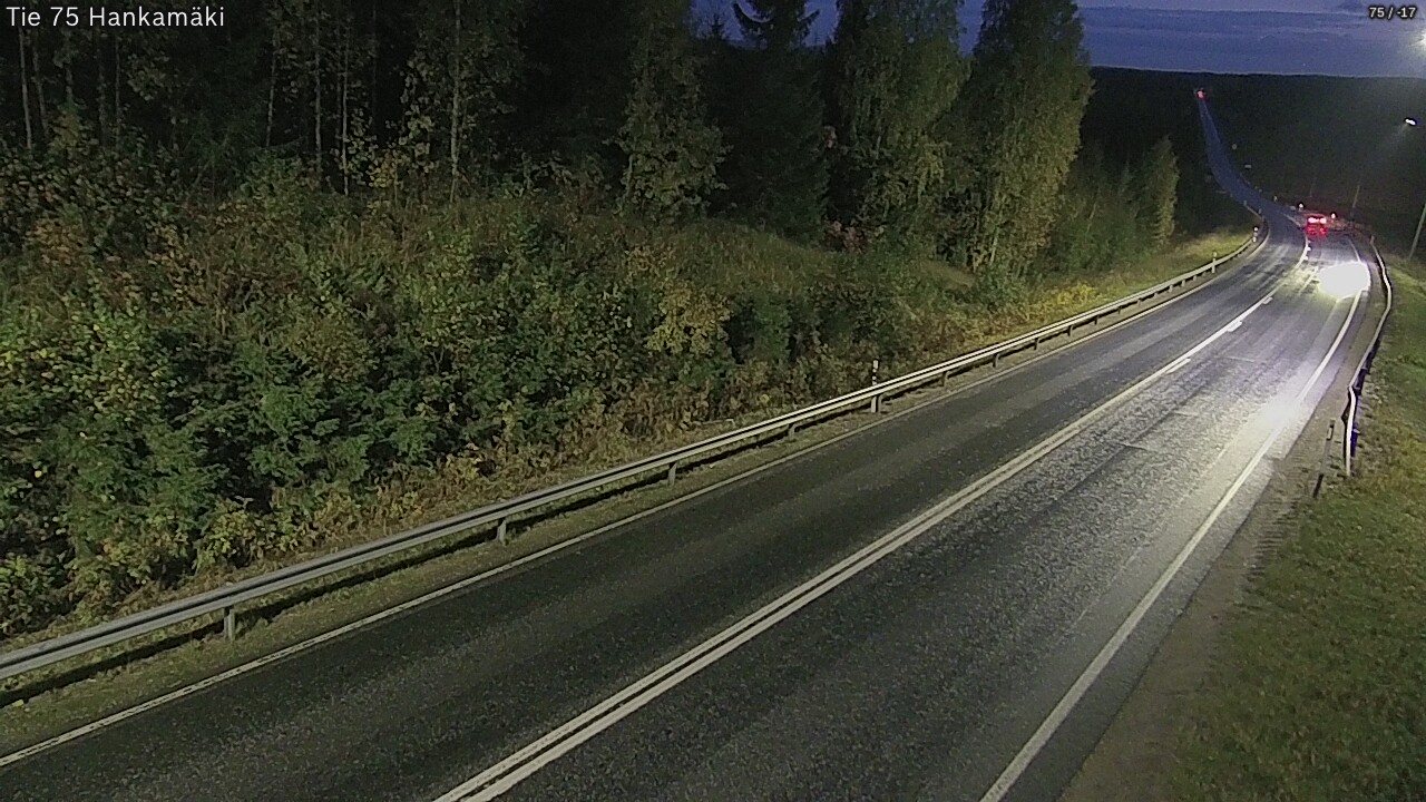 Kelikamerat Kuva Tie 75 Rautavaara, Hankamäki, Rautavaara, Pohjois-Savo