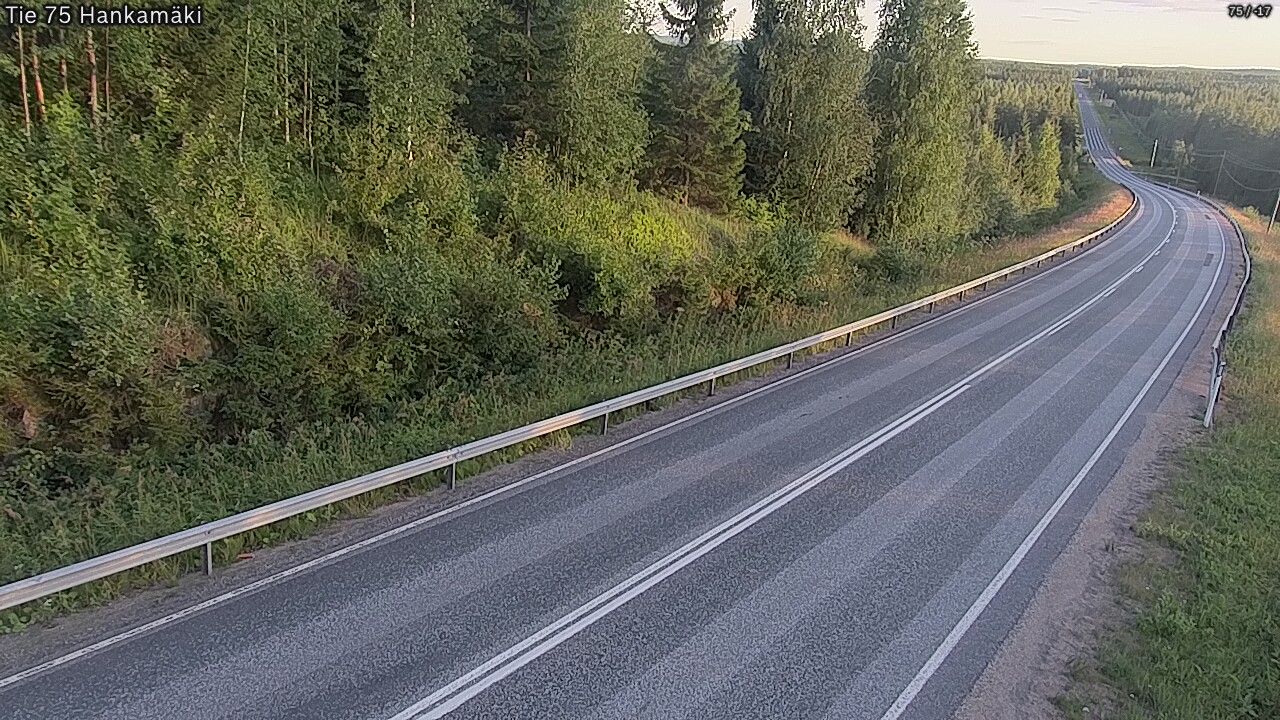 Kelikamerat Kuva Tie 75 Rautavaara, Hankamäki, Rautavaara, Pohjois-Savo
