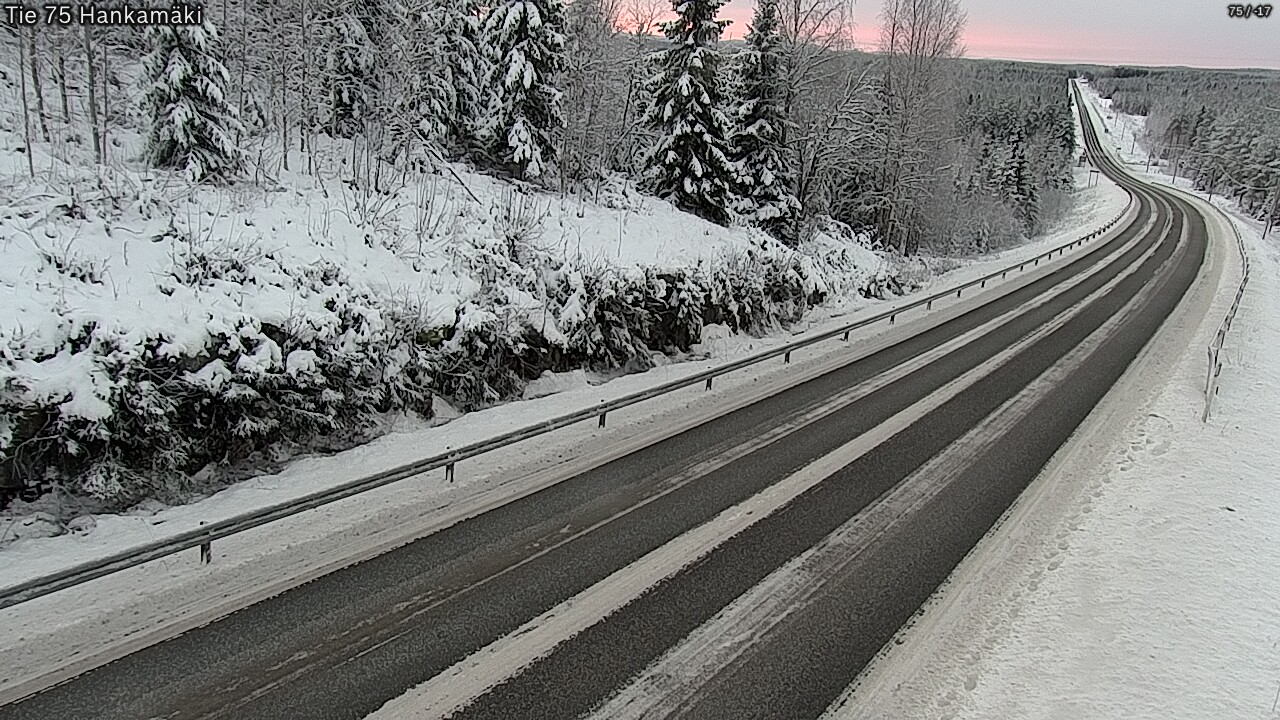 Kelikamerat Kuva Tie 75 Rautavaara, Hankamäki, Rautavaara, Pohjois-Savo