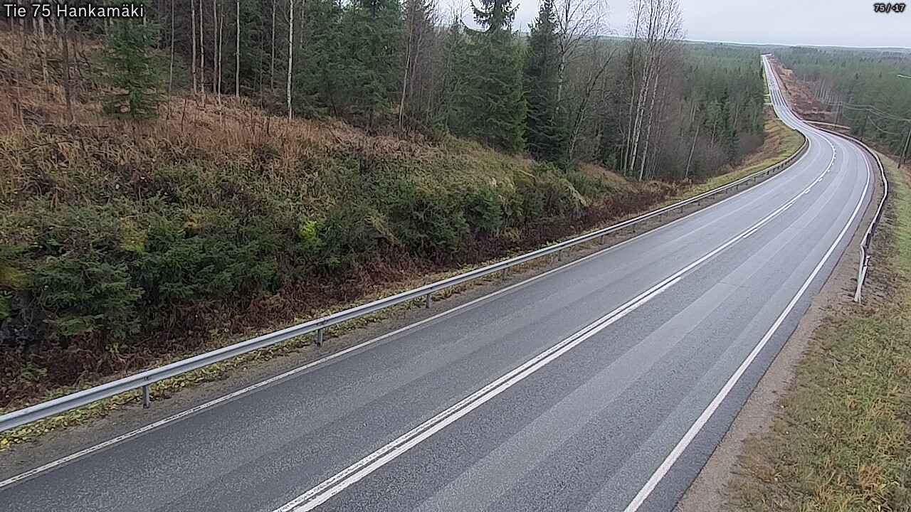 Kelikamerat Kuva Tie 75 Rautavaara, Hankamäki, Rautavaara, Pohjois-Savo