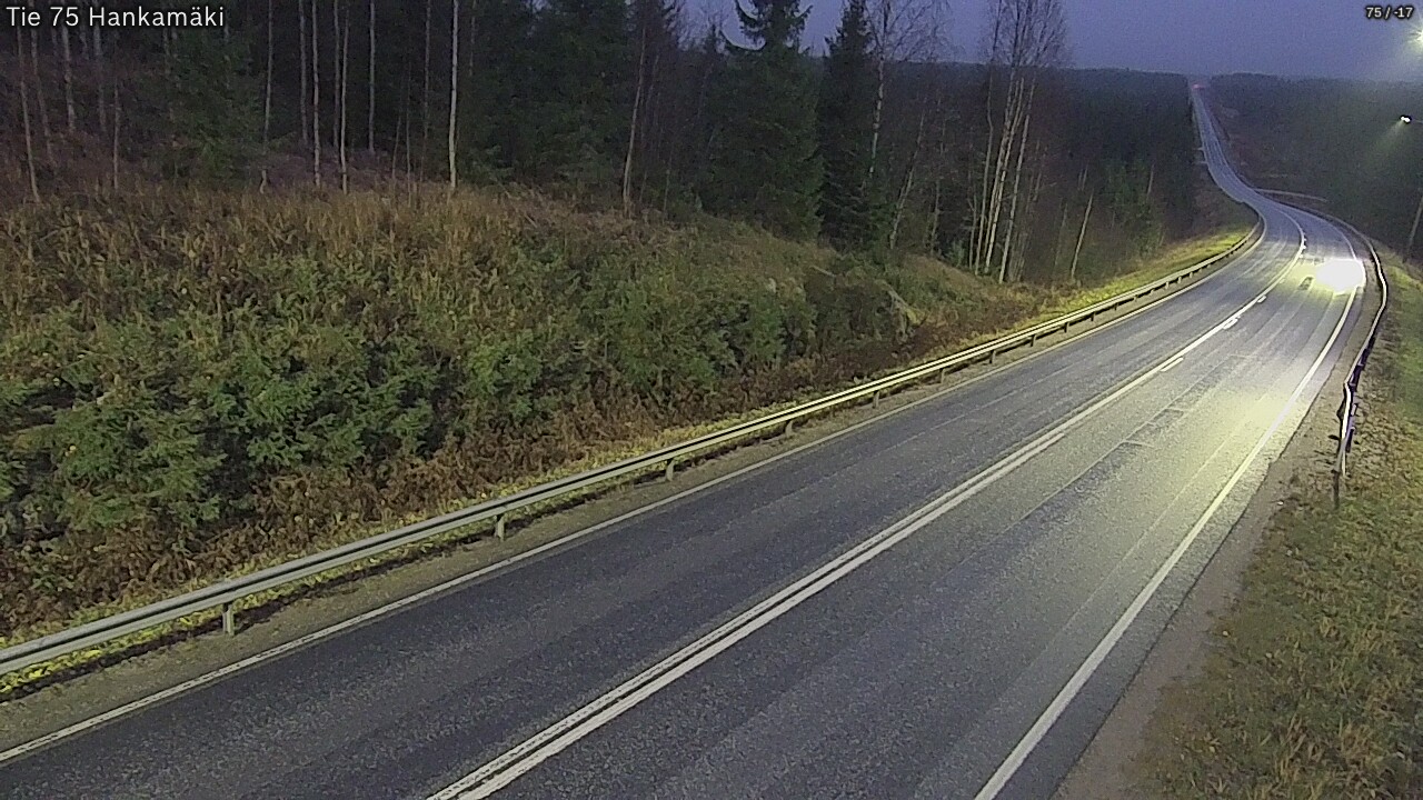 Kelikamerat Kuva Tie 75 Rautavaara, Hankamäki, Rautavaara, Pohjois-Savo