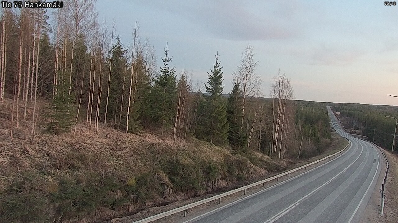 Kelikamerat Kuva Tie 75 Rautavaara, Hankamäki, Rautavaara, Pohjois-Savo