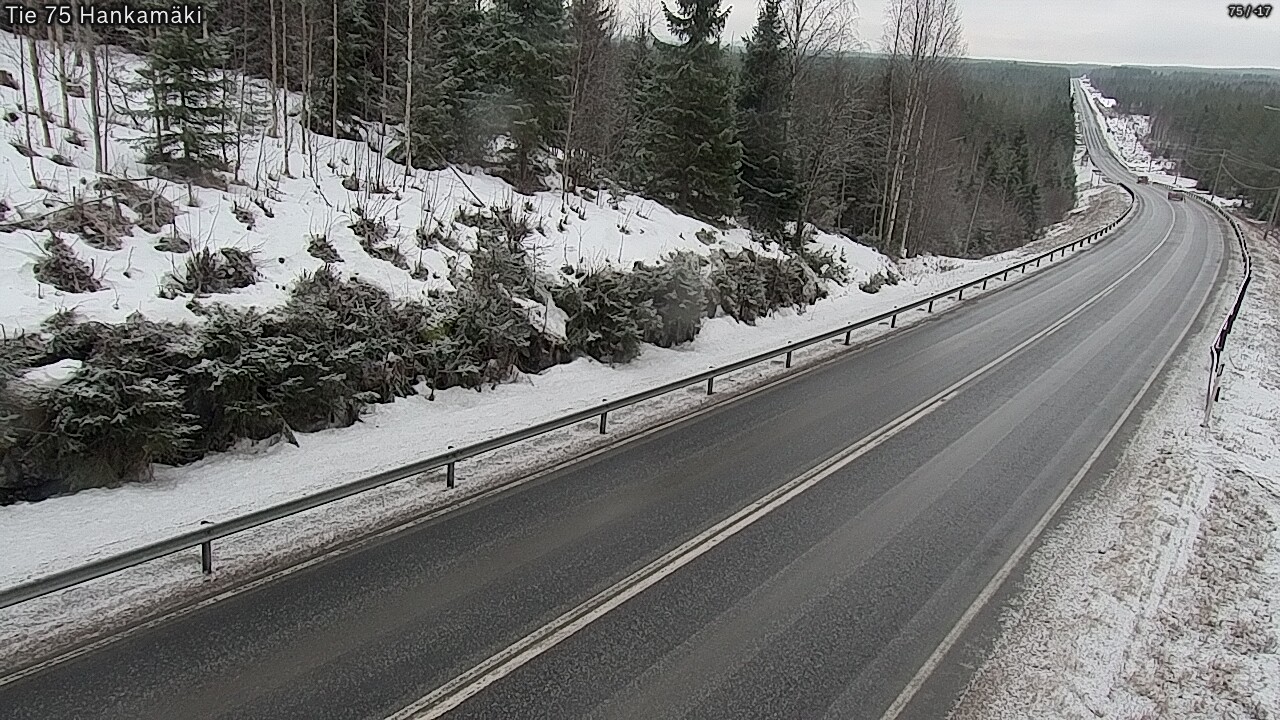 Kelikamerat Kuva Tie 75 Rautavaara, Hankamäki, Rautavaara, Pohjois-Savo