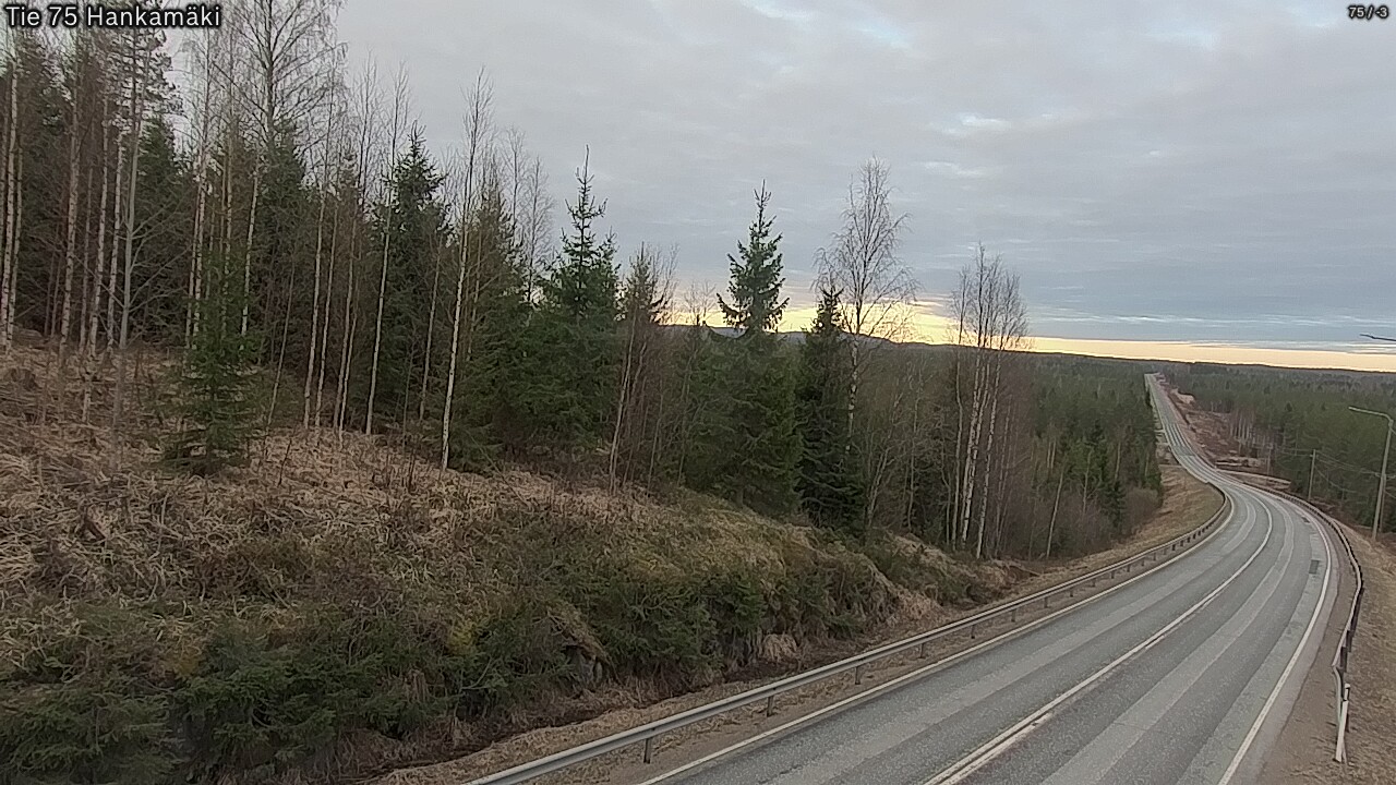 Kelikamerat Kuva Tie 75 Rautavaara, Hankamäki, Rautavaara, Pohjois-Savo