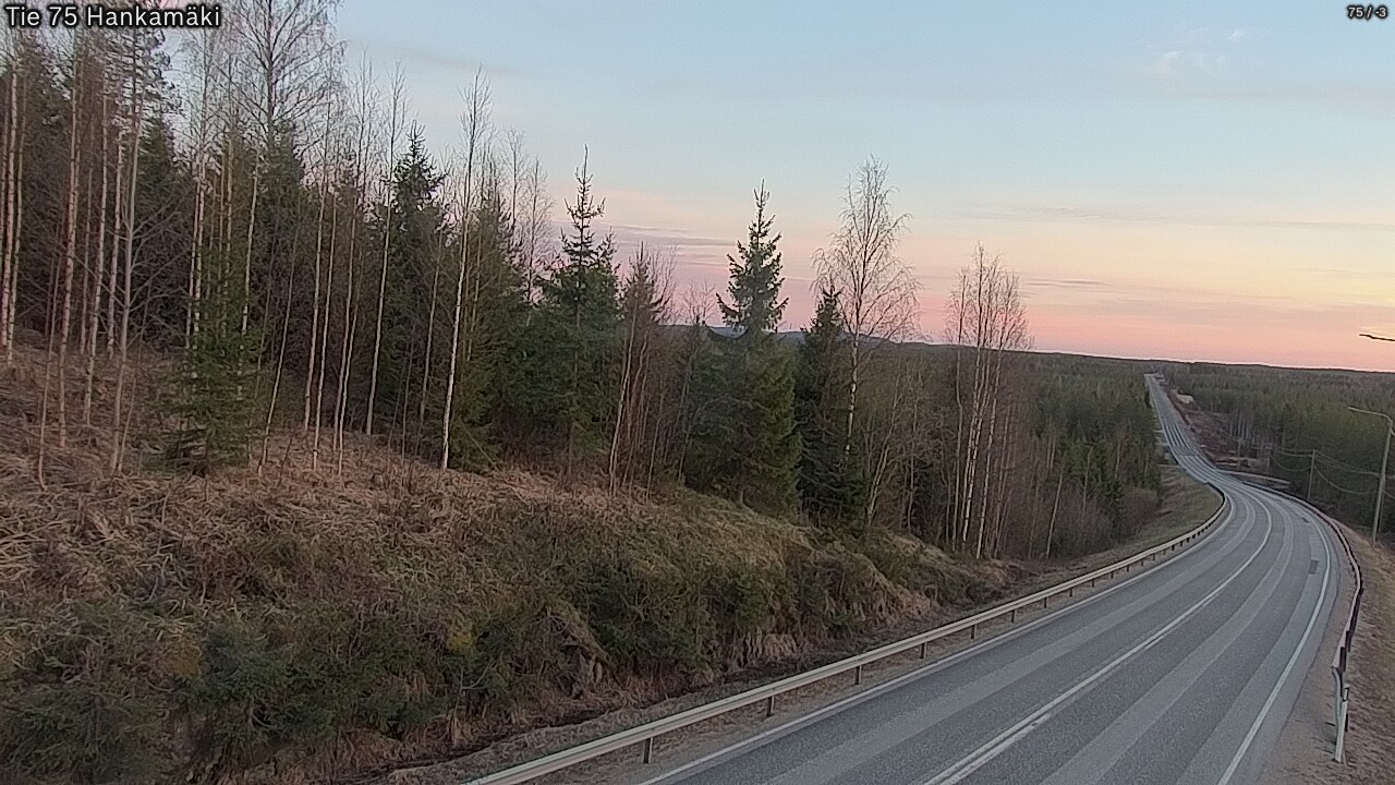 Kelikamerat Kuva Tie 75 Rautavaara, Hankamäki, Rautavaara, Pohjois-Savo