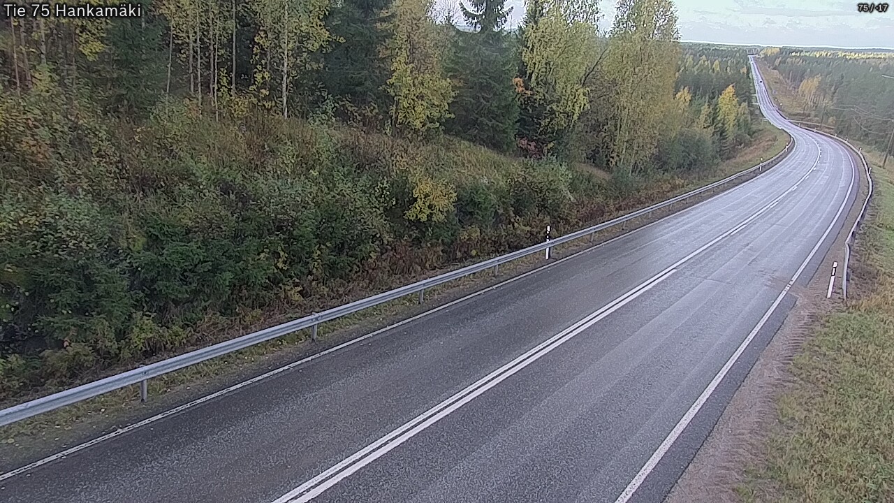 Weather Camera Image Road 75 Rautavaara, Hankamäki, Rautavaara, Pohjois-Savo