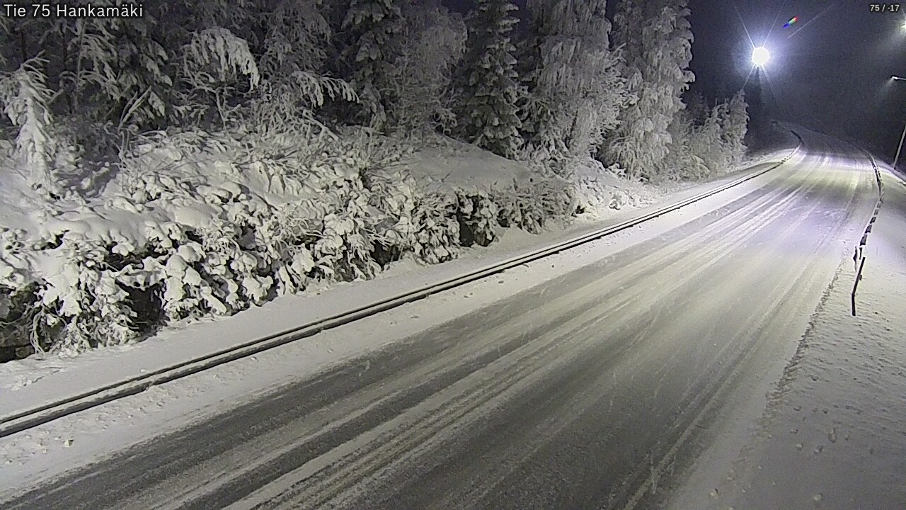 Kelikamerat Kuva Tie 75 Rautavaara, Hankamäki, Rautavaara, Pohjois-Savo