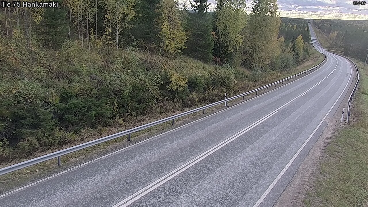 Weather Camera Image Road 75 Rautavaara, Hankamäki, Rautavaara, Pohjois-Savo