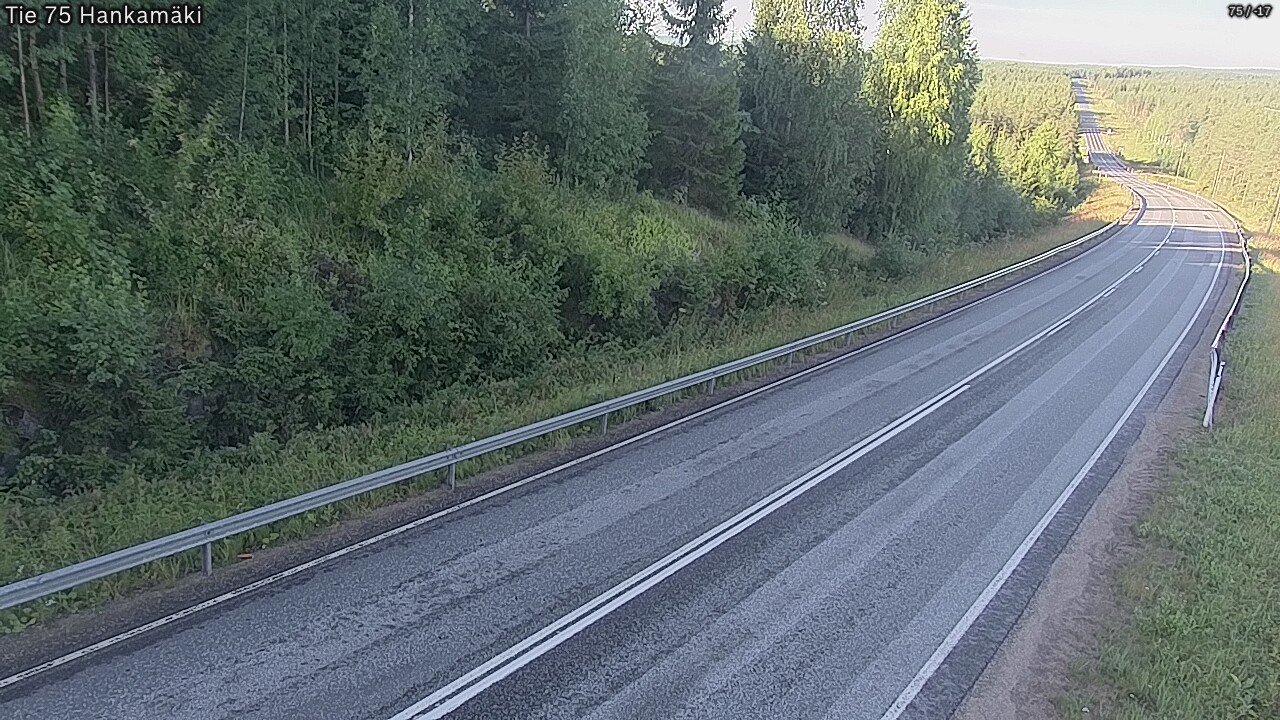 Kelikamerat Kuva Tie 75 Rautavaara, Hankamäki, Rautavaara, Pohjois-Savo