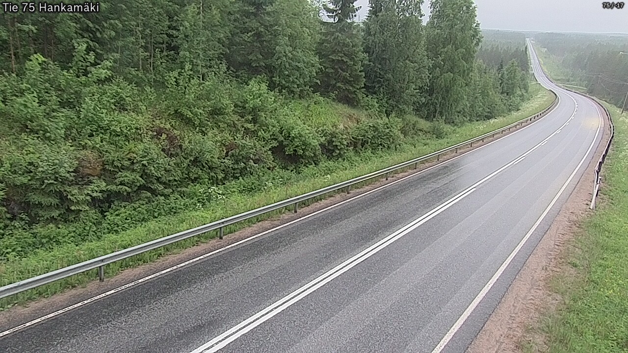 Weather Camera Image Road 75 Rautavaara, Hankamäki, Rautavaara, Pohjois-Savo